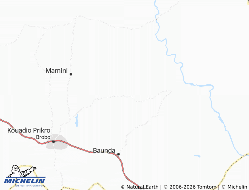Mapa MICHELIN Sarakakro - ViaMichelin