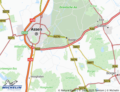 Mappa MICHELIN Nijlande - ViaMichelin