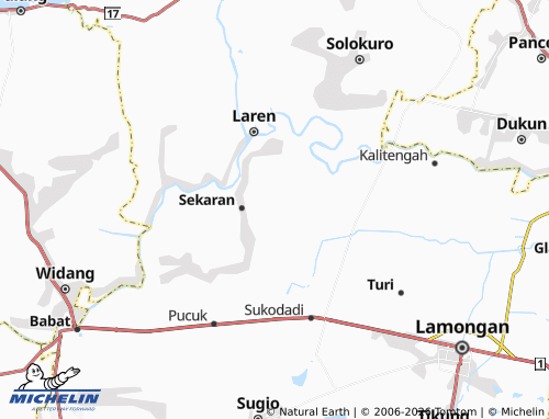 Mapa MICHELIN Ngayung - ViaMichelin