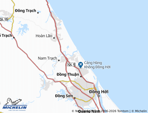 Mapa MICHELIN Lý Trạch - ViaMichelin