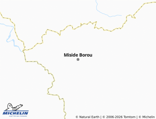 MICHELIN Miside Borou map - ViaMichelin