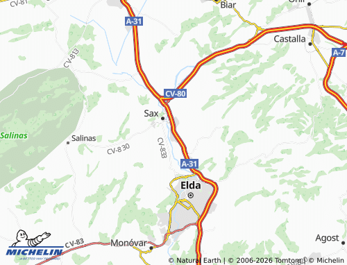 Mappa MICHELIN El Chorillo - ViaMichelin