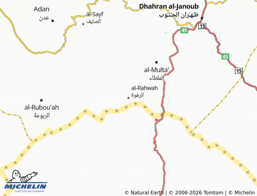 MICHELIN-Landkarte al-Rahwah - ViaMichelin