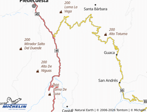 MICHELIN Urgua map - ViaMichelin