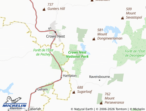 Mapa MICHELIN Grapetree - ViaMichelin