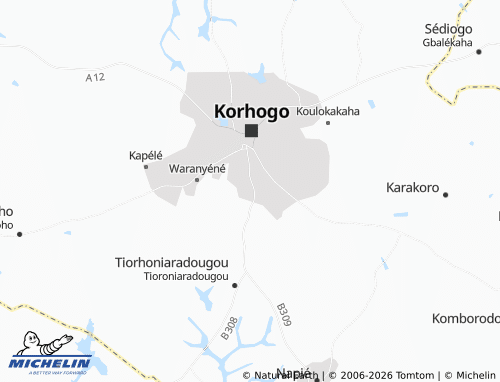 MICHELIN-Landkarte Torokodougou - ViaMichelin