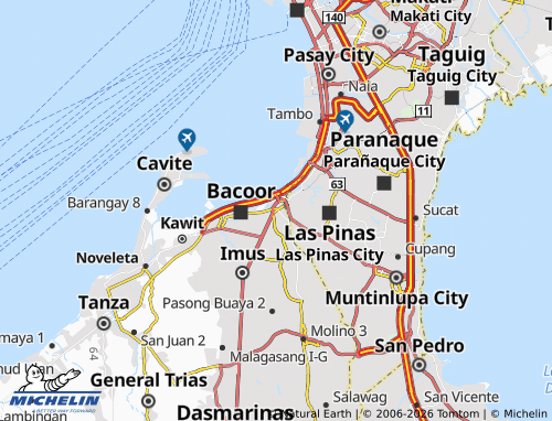 MICHELIN Zapote 4 map - ViaMichelin