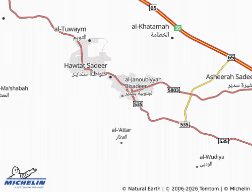 Carte MICHELIN al-Salam - ViaMichelin