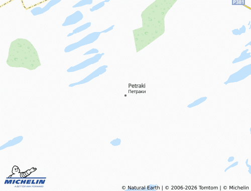 MICHELIN-Landkarte Petraki - ViaMichelin