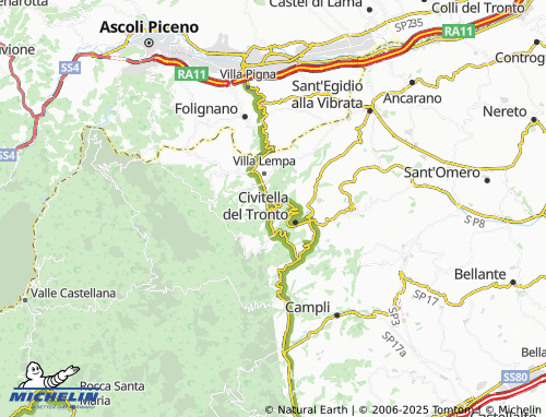 MICHELIN-Landkarte Villa Passo - ViaMichelin