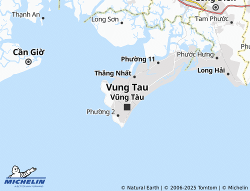 Carte MICHELIN Phường 9 - ViaMichelin