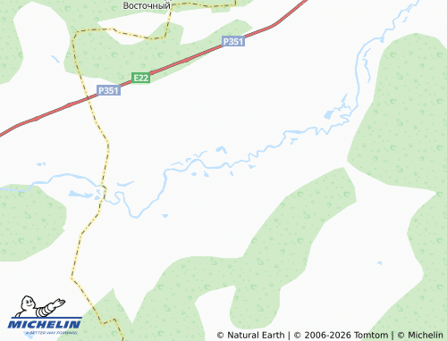 MICHELIN-Landkarte Krasnoyarskoye - ViaMichelin