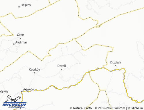 Mappa MICHELIN Kozanlı - ViaMichelin