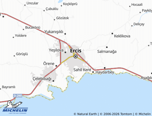 Mappa MICHELIN Camiikebir - ViaMichelin