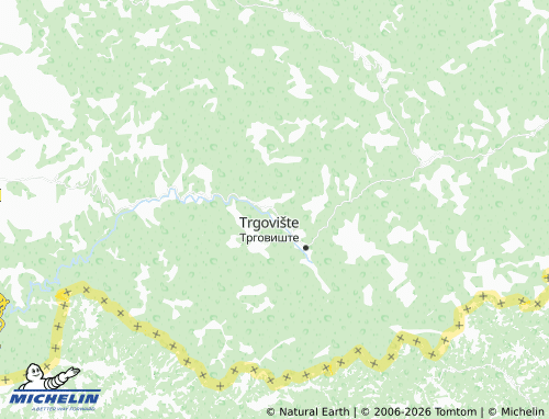 Mapa MICHELIN Donja Trnica - ViaMichelin