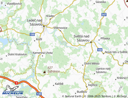 Carte MICHELIN Trpišovice - ViaMichelin