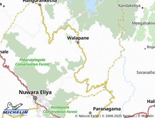 MICHELIN Binganthalawa map - ViaMichelin