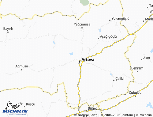 MICHELIN Altınova map - ViaMichelin