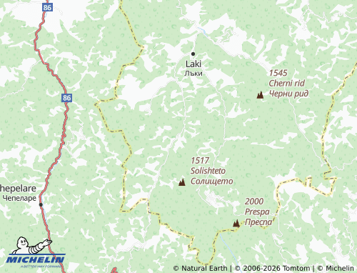 Mapa MICHELIN Dzhurkovo - ViaMichelin