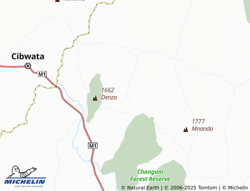 MICHELIN Nkhaza map - ViaMichelin