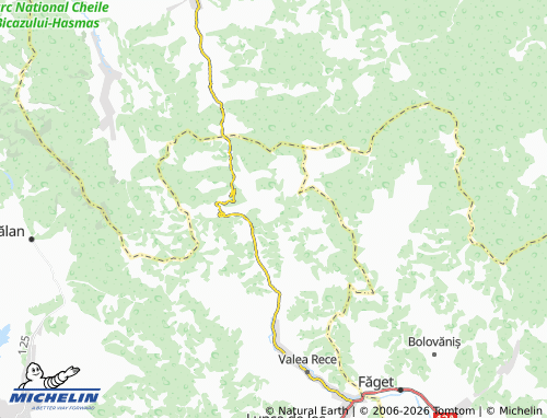 Mappa MICHELIN Barațcoș - ViaMichelin