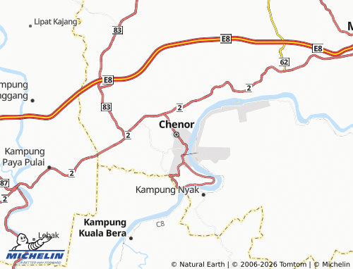 Mapa MICHELIN Chenor - ViaMichelin