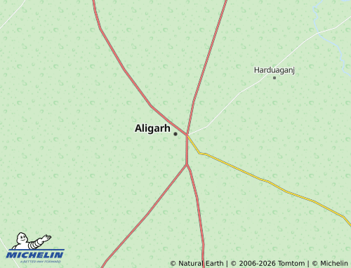 Kaart MICHELIN Aligarh - ViaMichelin