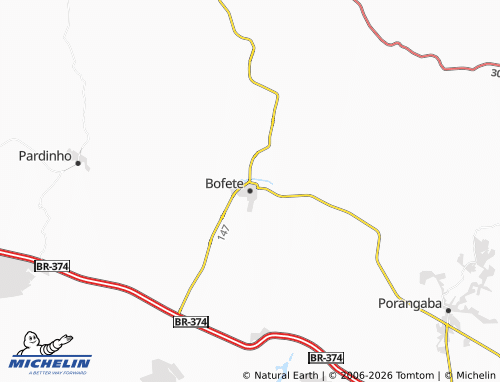 MICHELIN Bofete map - ViaMichelin