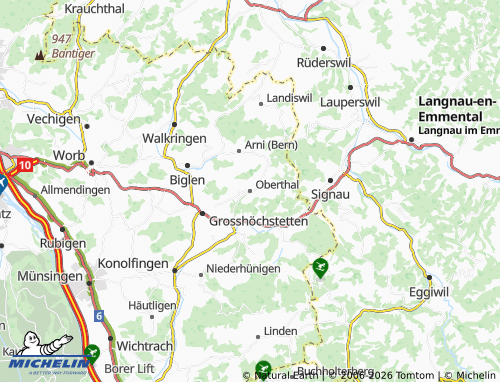 MICHELIN Oberthal map - ViaMichelin