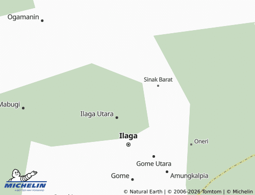 MICHELIN Paluga map - ViaMichelin