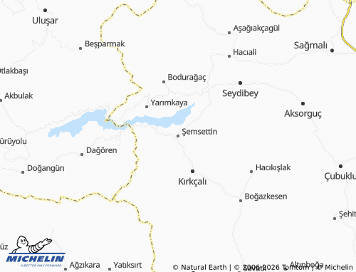 Mappa MICHELIN Şemsettin - ViaMichelin
