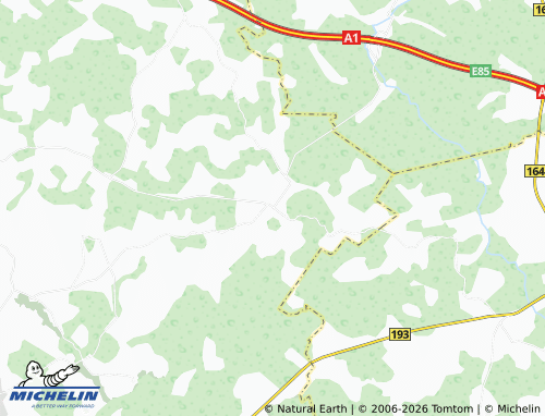 MICHELIN Judrėnai map - ViaMichelin