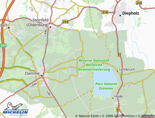 Mappa MICHELIN Osterfeine - ViaMichelin