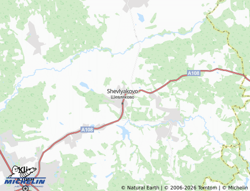 Carte MICHELIN Voronino - ViaMichelin