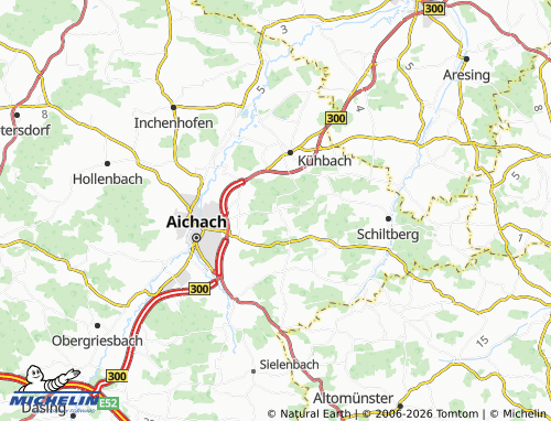 Mapa MICHELIN Oberwittelsbach - ViaMichelin