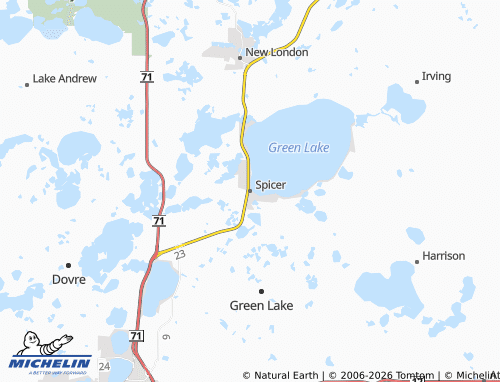 Mappa MICHELIN Spicer - ViaMichelin