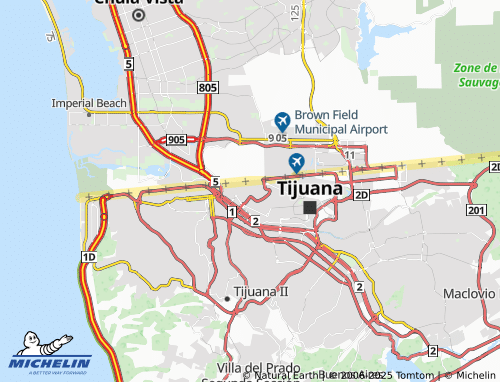 MICHELIN Libertad map - ViaMichelin