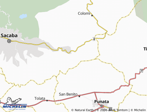 Mapa MICHELIN Chaupi Melga - ViaMichelin
