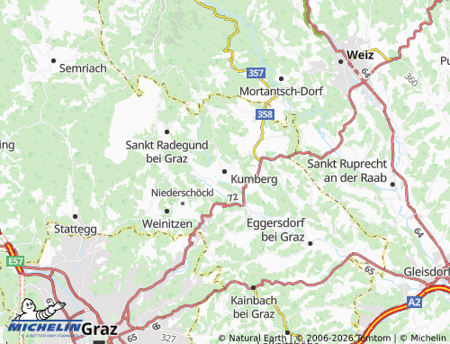 Carte MICHELIN Kumberg - ViaMichelin
