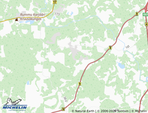 MICHELIN Kaasiku map - ViaMichelin