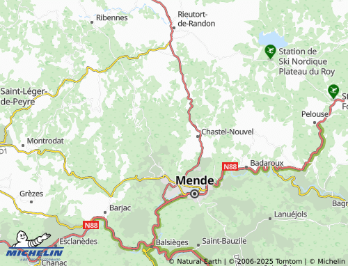 Carte MICHELIN Aspres - ViaMichelin