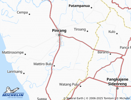 MICHELIN Bentengnge map - ViaMichelin