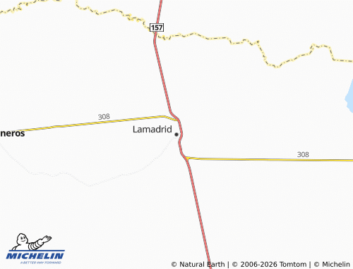 Kaart MICHELIN Lamadrid - ViaMichelin