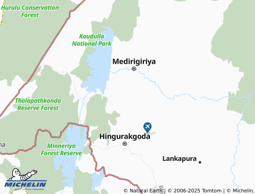 MICHELIN Mahasenpura map - ViaMichelin