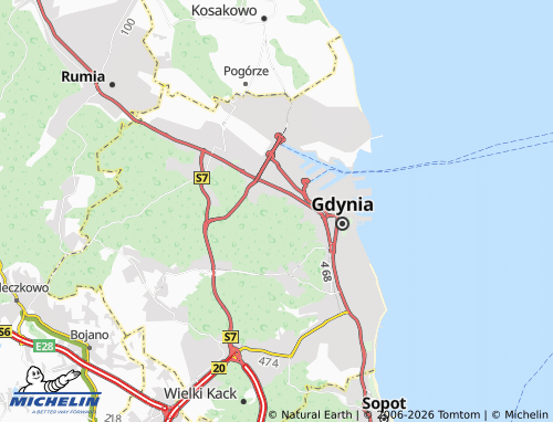 Carte MICHELIN Grabówek - ViaMichelin