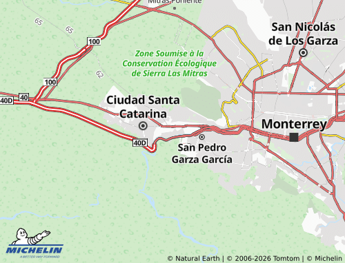 Mapa MICHELIN Parques de La Fama - ViaMichelin