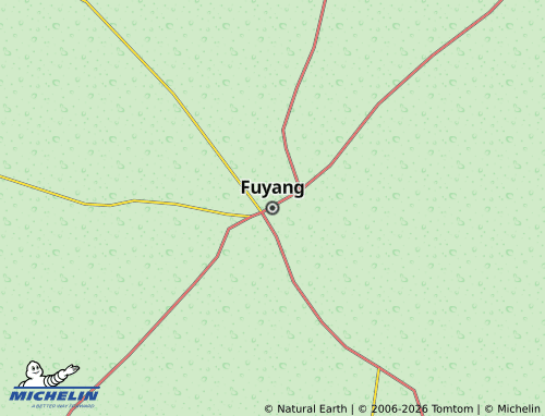 MICHELIN Fuyang map - ViaMichelin