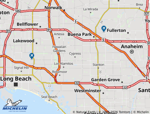 Mappa MICHELIN Cypress - ViaMichelin