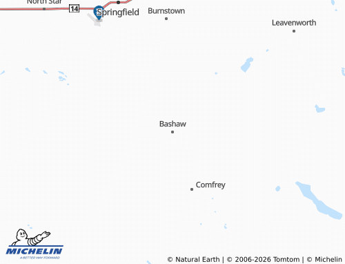 Kaart MICHELIN Bashaw - ViaMichelin