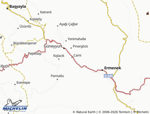 MICHELIN Habib map - ViaMichelin